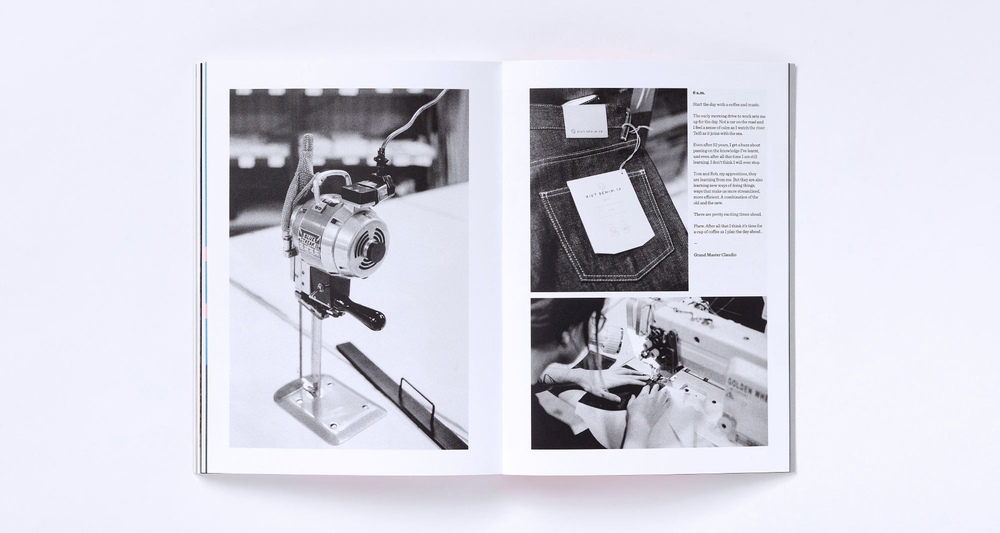 Hiut Denim Co. Yearbook Five Dan Rubin Factory Photography