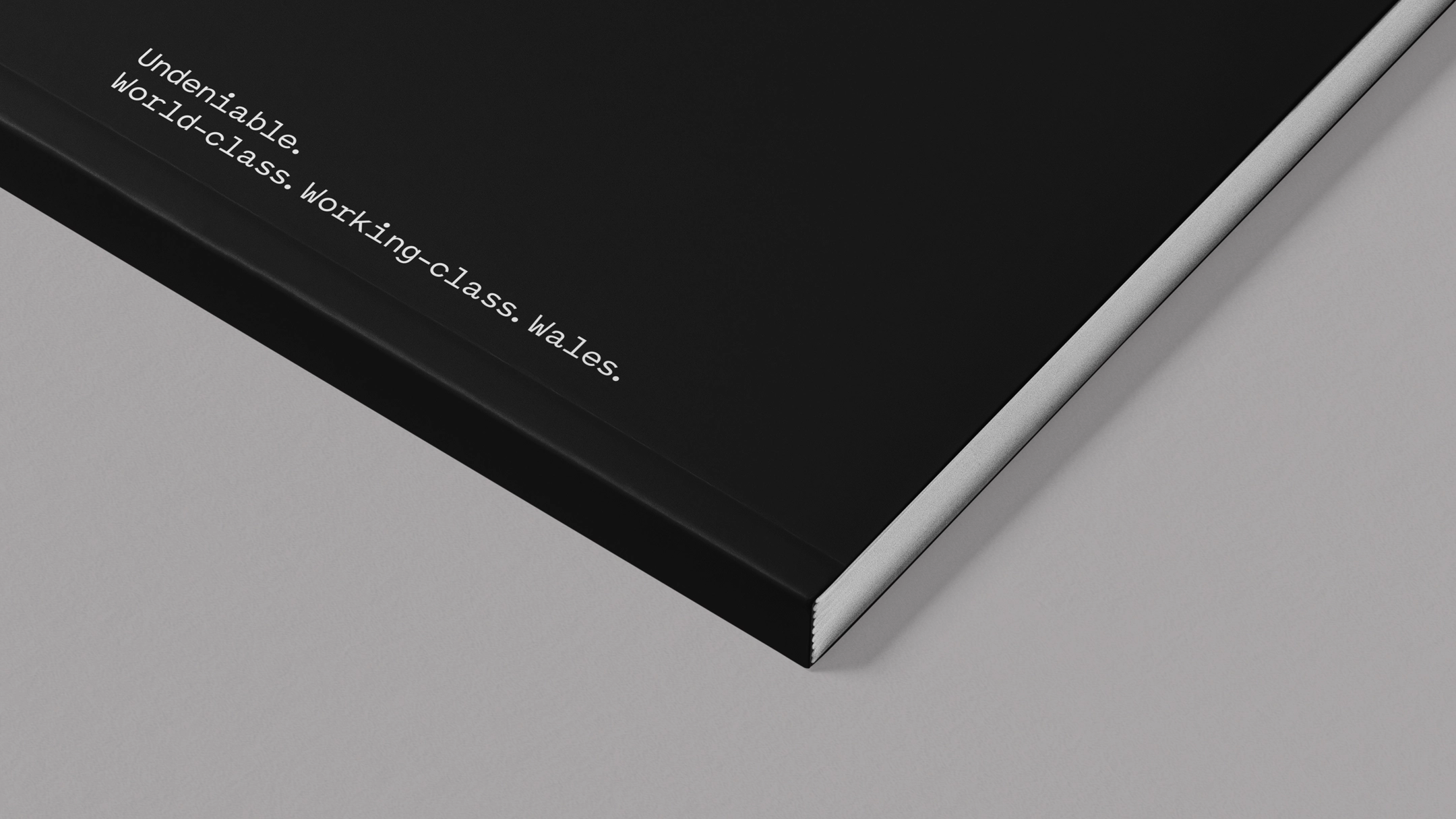 Undeniable. World-class. Working-Class. Wales campaign by Bwtîc for National Theatre Wales and the UK Government Shared Prosperity Fund