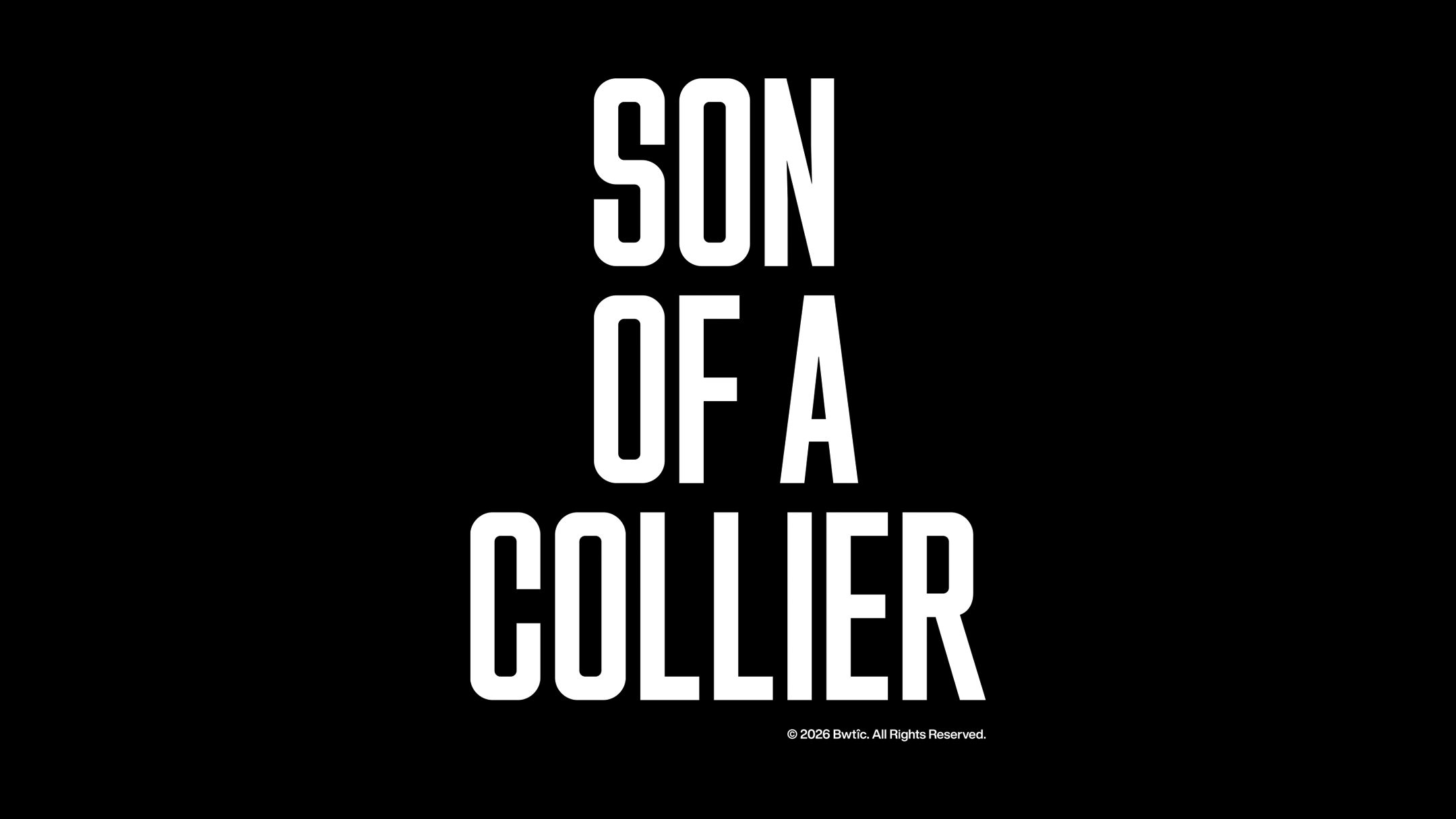 Son of a Collier apparel project by Bwtîc
